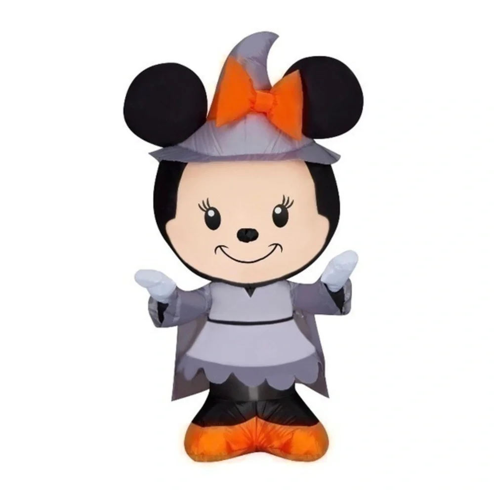 NIB. DISNEY Minnie Mouse Witch Halloween Inflatable